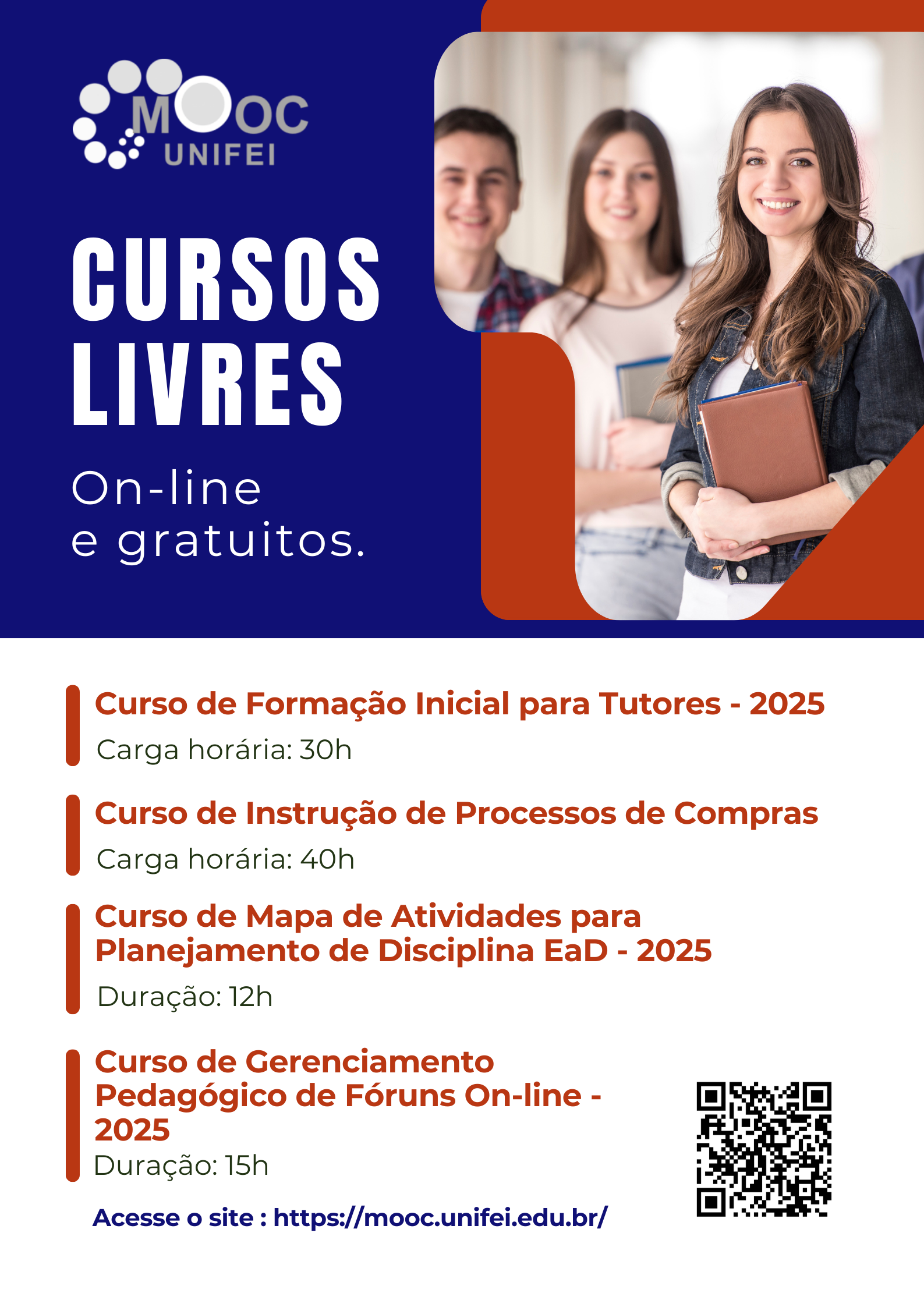 Mooc UNIFEI: Cursos Livres